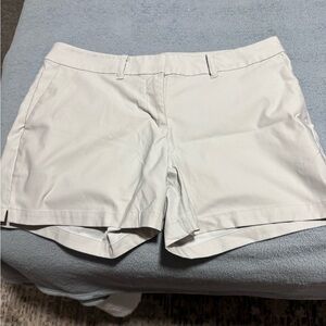 White Nike Golf Shorts